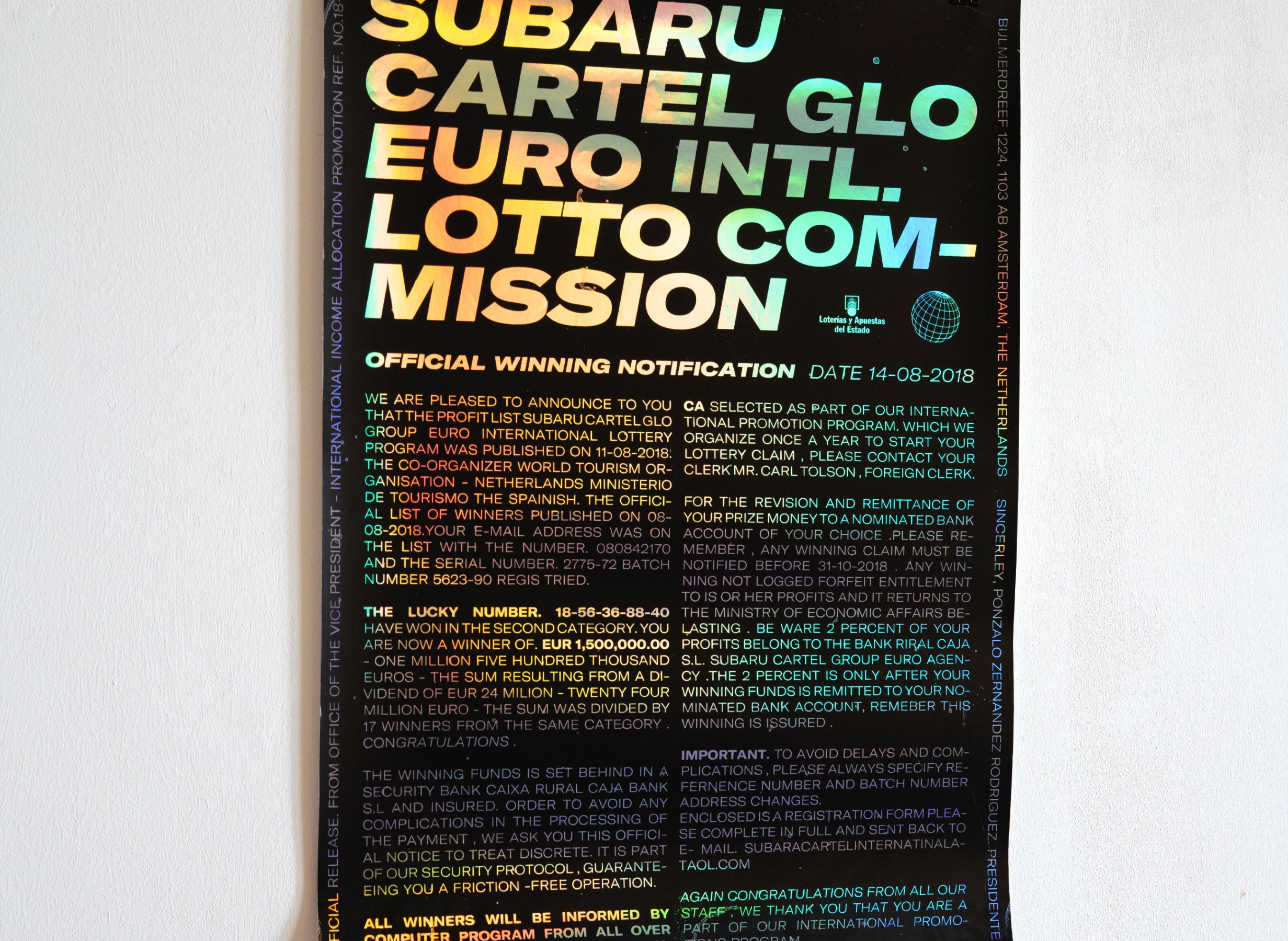 Spam Poster